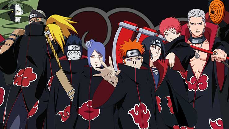 Top 10 Strongest Akatsuki Members | Naruto | Animesoulking