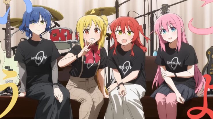 Bocchi the Rock! Anime's Kessoku Band Drops Music Video for First Collab Song